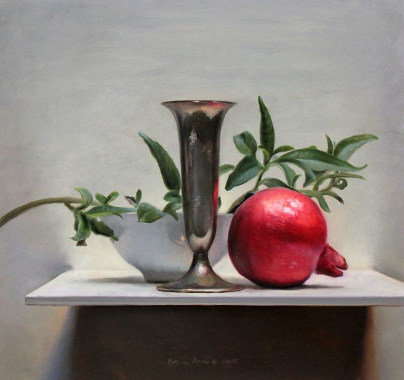 Pomegranate Still Life